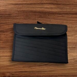 Massaro Rio Black Hanging Travel Toiletry‎ Cosmetic Organizer Case Bag